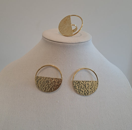 Ring and Earrings Set