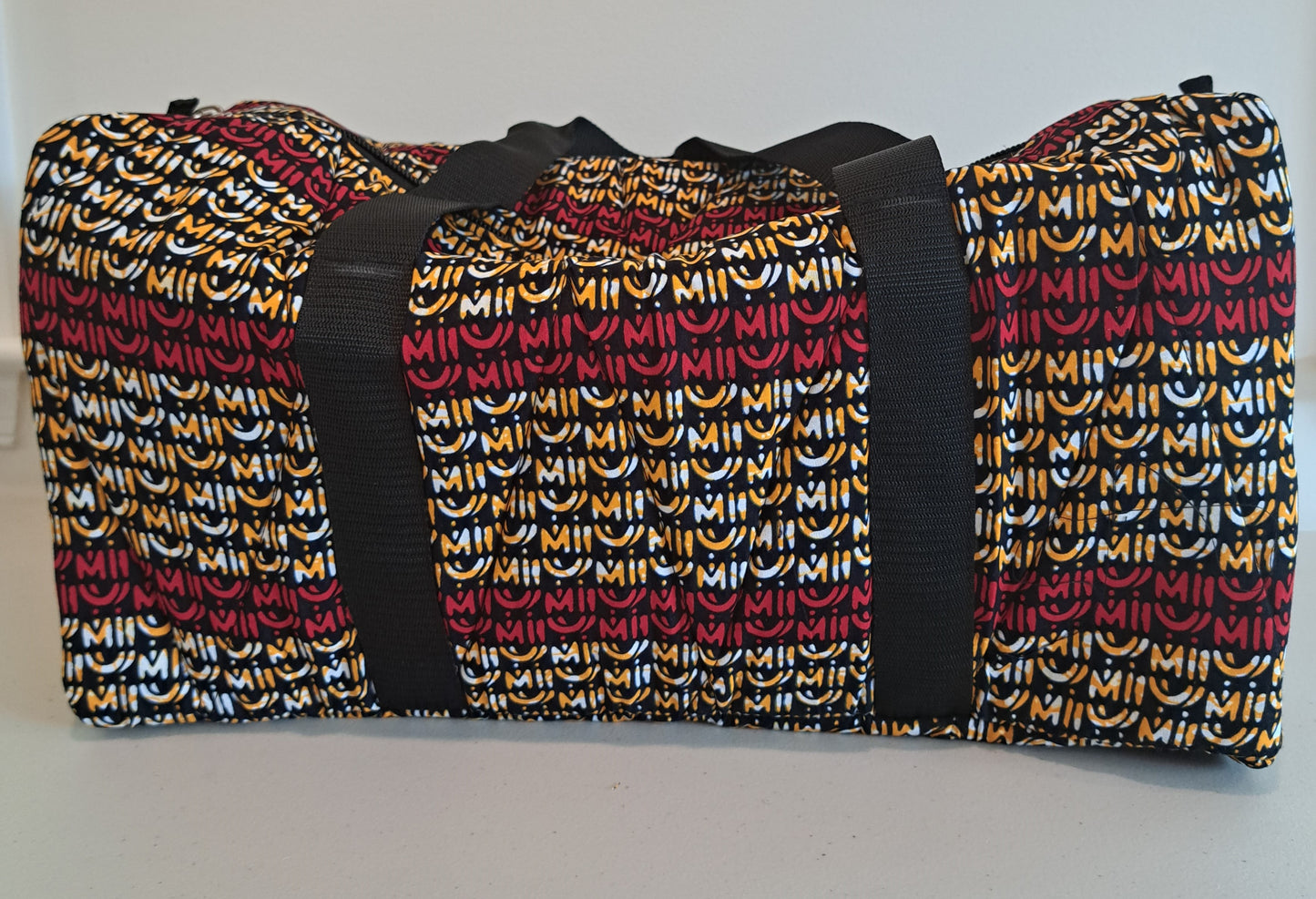 Triangle Print Duffle Bag