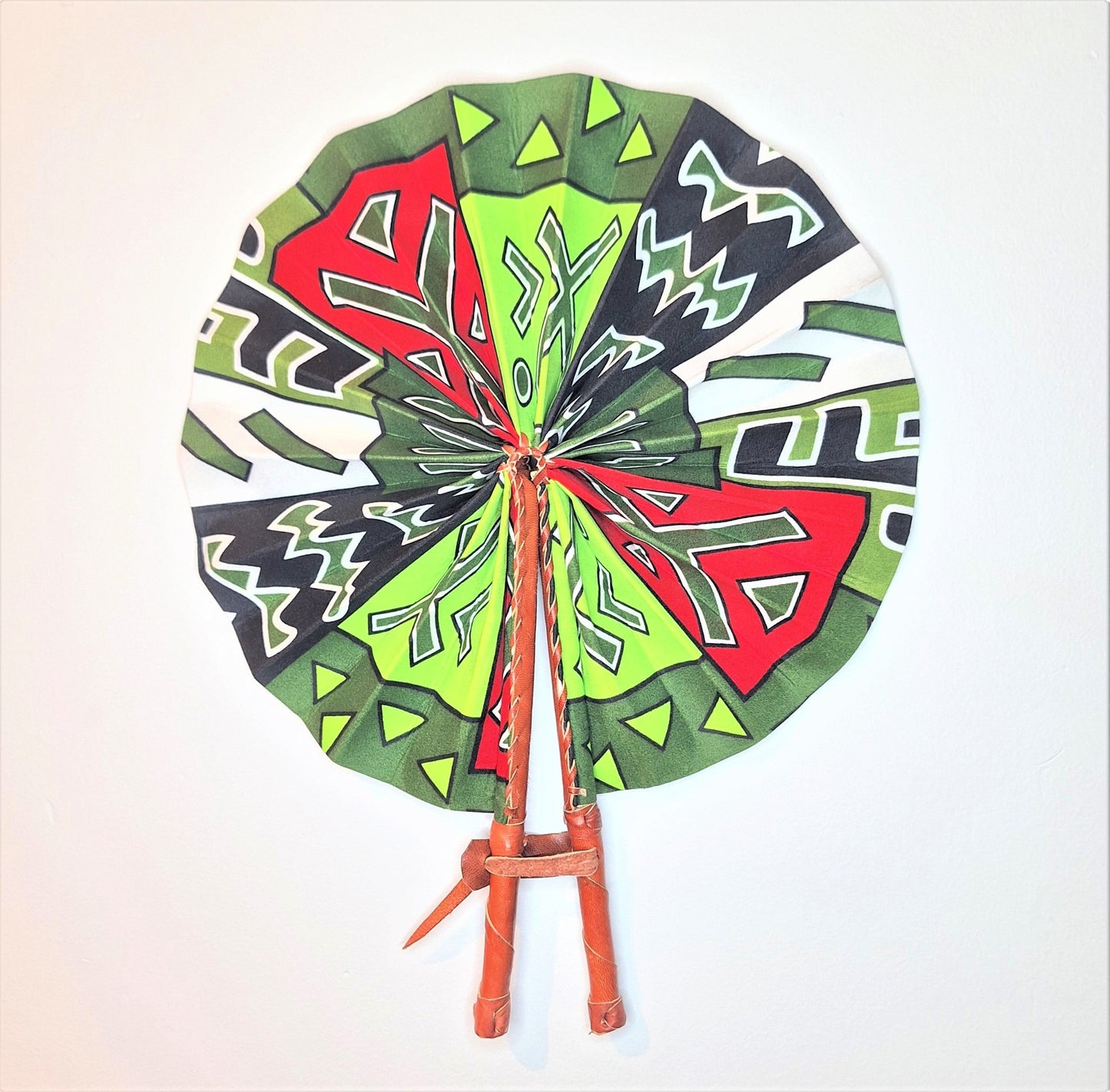 Classy Me Fan, Two Tone Green