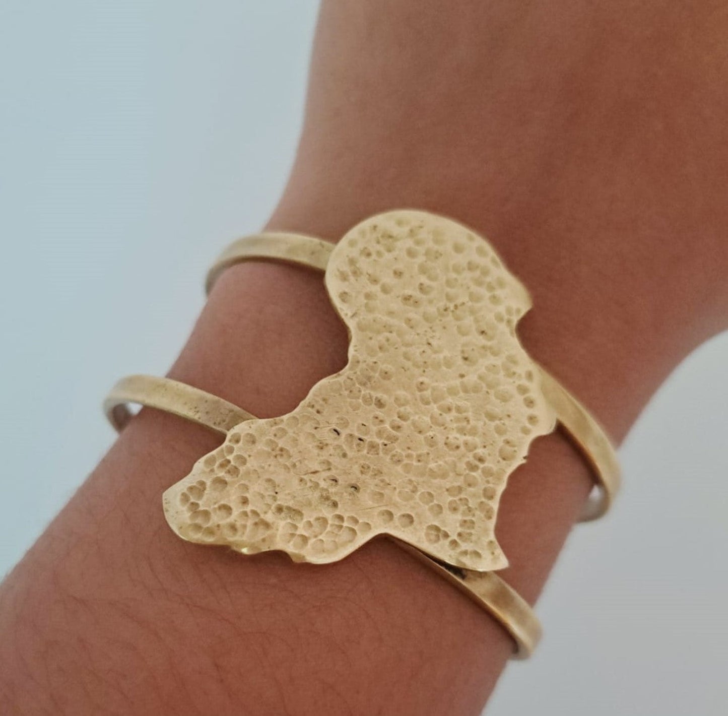 Africa Map Bracelet